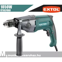   Extol INDUSTRIAL GREEN elektromos ütvefúrógép Click-lock 1050W - szerszámgép