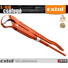 Extol Premium csőfogó S-fejű - szerszám