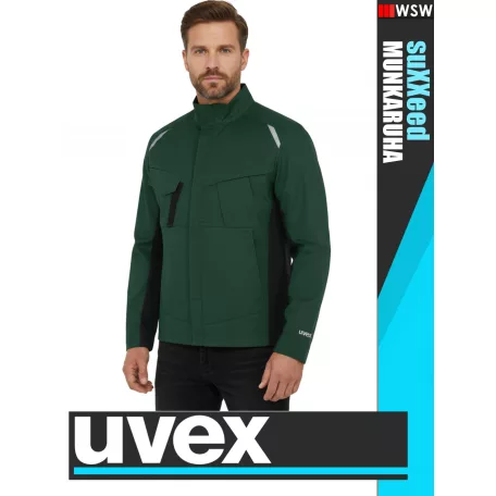 Uvex SUXXEED INDUSTRY GREEN prémium technikai kabát - munkaruha
