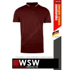 .Engelbert Strauss BASIC BORDEAUX deluxe technikai galléros munkapóló - munkaruha