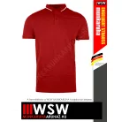 .Engelbert Strauss BASIC RED deluxe technikai galléros munkapóló - munkaruha