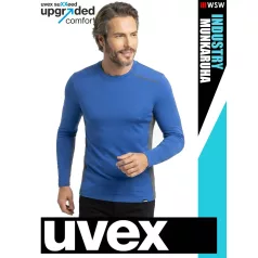  Uvex SUXXEED INDUSTRY ULTRAMARINE prémium technikai hosszúujjú póló - munkaruha