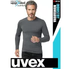 Uvex SUXXEED INDUSTRY ANTHRACITE prémium technikai hosszúujjú póló - munkaruha