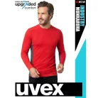 Uvex SUXXEED INDUSTRY RED prémium technikai hosszúujjú póló - munkaruha