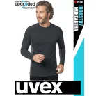 Uvex SUXXEED INDUSTRY GRAPHITE prémium technikai hosszúujjú póló - munkaruha