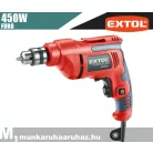 Extol PREMIUM RED elektromos fúrógép 450W - szerszámgép
