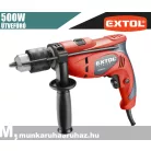 Extol PREMIUM RED elektromos ütvefúrógép 500W - szerszámgép