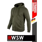 .Engelbert Strauss CLASSIC OLIVE pamutgazdag 300 g/m² technikai pulóver - munkaruha