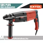 Extol PREMIUM RED elektromos fúró-vésőkalapács 3,4J - szerszámgép
