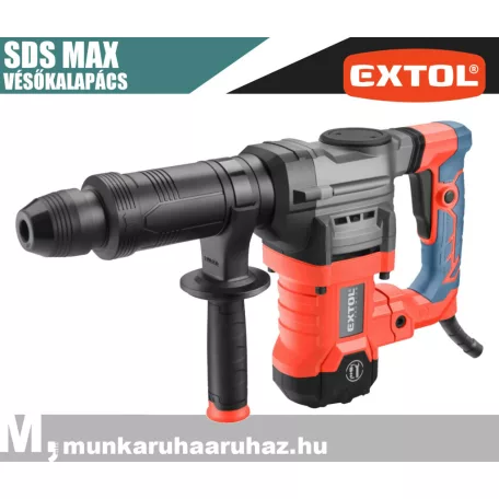 Extol PREMIUM RED elektromos vésőkalapács 15J - szerszámgép