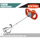 Extol PREMIUM RED elektromos festék és habarcskeverő 1200W - szerszámgép