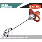 Extol PREMIUM RED elektromos festék és habarcskeverő 1600W - szerszámgép