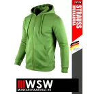 .Engelbert Strauss CLASSIC SEAGREEN pamutgazdag 300 g/m² technikai pulóver - munkaruha