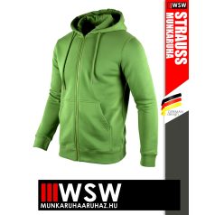   .Engelbert Strauss CLASSIC SEAGREEN pamutgazdag 300 g/m² technikai pulóver - munkaruha