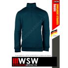 .Engelbert Strauss CLASSIC SEABLUE pamutgazdag 300 g/m² technikai pulóver - munkaruha