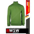 .Engelbert Strauss CLASSIC SEAGREEN pamutgazdag 300 g/m² technikai pulóver - munkaruha