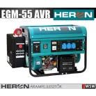Heron 8896115-AU5 benzinmotoros áramfejlesztő inditó automatikával - 5500 VA