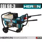 Heron EGI 68-3 benzinmotoros áramfejlesztő, 6800 VA - 400/230 V