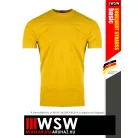 .Engelbert Strauss BASIC YELLOW férfi prémium pamut munkapóló - 195 g/m²