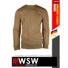 .Engelbert Strauss BASIC KHAKI pamutgazdag 300 g/m² technikai pulóver - munkaruha