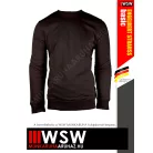 .Engelbert Strauss BASIC BROWN pamutgazdag 300 g/m² technikai pulóver - munkaruha