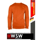 .Engelbert Strauss BASIC ORANGE pamutgazdag 300 g/m² technikai pulóver - munkaruha