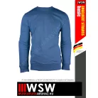 .Engelbert Strauss BASIC COBALT pamutgazdag 300 g/m² technikai pulóver - munkaruha