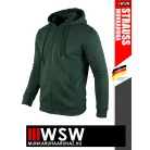 .Engelbert Strauss CLASSIC GREEN pamutgazdag 300 g/m² technikai pulóver - munkaruha