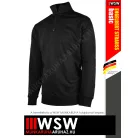 .Engelbert Strauss CLASSIC BLACK pamutgazdag 300 g/m² technikai pulóver - munkaruha