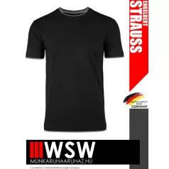   .Engelbert Strauss STRECH LAYER BLACK technikai póló - munkaruha