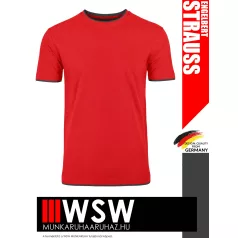   .Engelbert Strauss STRECH LAYER RED technikai póló - munkaruha