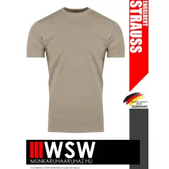   .Engelbert Strauss BASIC CLAY férfi prémium pamut munkapóló - 195 g/m²