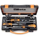 10 hatlapú dugókulcs és 7 tartozék fémdobozban_900AS_C10