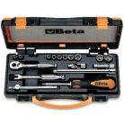 10 tizenkétszögű dugókulcs és 7 tartozék fémdobozban repülőgép karbantartásához_900AS_C17-MBM