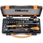 11 tizenkétszögű dugókulcs, 11 csavarhúzó-dugókulcs és 6 tartozék fémdobozban_900MB_C28