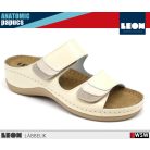 Leon ANATOMIC 904 BEIGE komfort női papucs