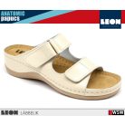 Leon ANATOMIC 905 BEIGE komfort női papucs