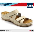 Leon ANATOMIC 906 BEIGE komfort női papucs