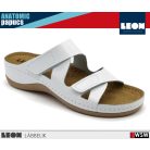 Leon ANATOMIC 906 WHITE komfort női papucs
