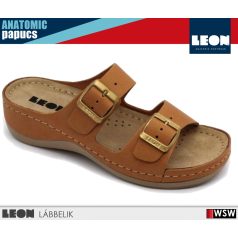 Leon ANATOMIC 906 BROWN komfort női papucs