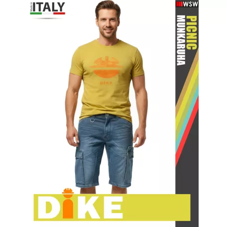 Dike PAINT BLUE technikai stretch farmer rövidnadrág - munkaruha