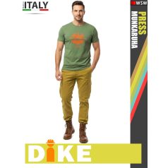 Dike PRESS OCHER technikai stretch deréknadrág - munkaruha