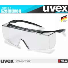   Uvex SUPER F BLACK munkavédelmi szemüveg - munkaeszköz - 1 db