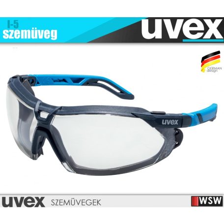 Uvex I-5 BLUE munkavédelmi szemüveg - munkaszemüveg