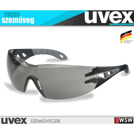 Uvex PHEOS SMOKE karc és páramentes munkavédelmi szemüveg - munkaeszköz