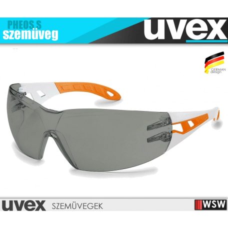 Uvex PHEOS S ORANGE karc és páramentes munkavédelmi szemüveg - munkaeszköz