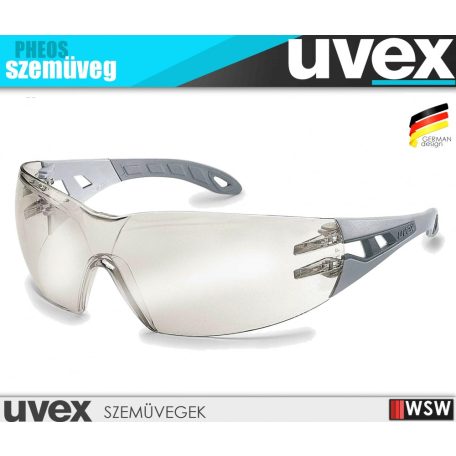 Uvex PHEOS MIRROR tükrös karc és páramentes munkavédelmi szemüveg - munkaeszköz