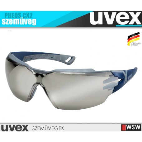 Uvex PHEOS CX2 MIRROR tükrös munkavédelmi szemüveg - munkaeszköz