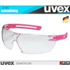 Uvex X-FIT ROSE pára és karcmentes munkavédelmi szemüveg - munkaszemüveg