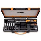 6 csavarhúzóbetét, 6 dugókulcs Torx®-csavarokhoz és 4 tartozék fémdobozban_920TX_C17